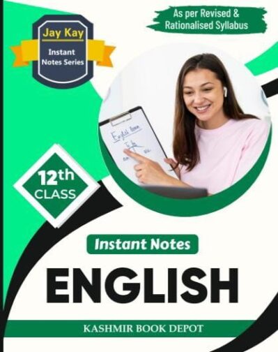 JayKay Instant Notes English Class 12th